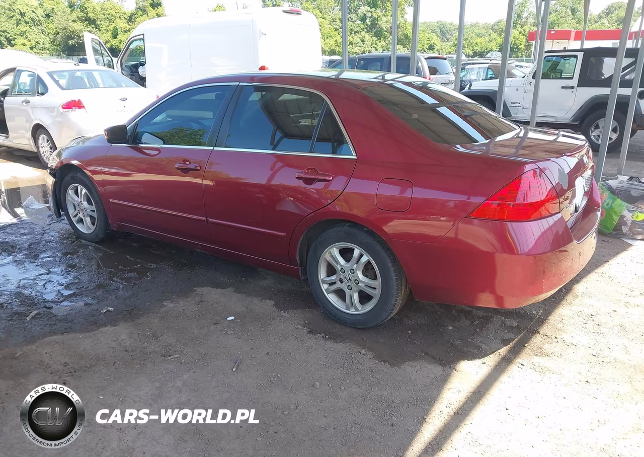 2006 Honda Accord 2.4 Se VIN:1HGCM56386A035356 - 3