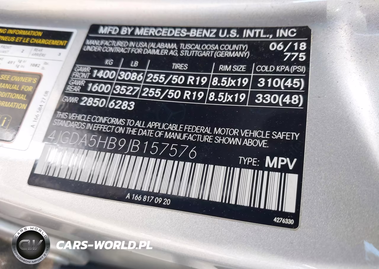 2018 Mercedes-Benz Gle 350 4Matic VIN:4JGDA5HB9JB157576 - 9
