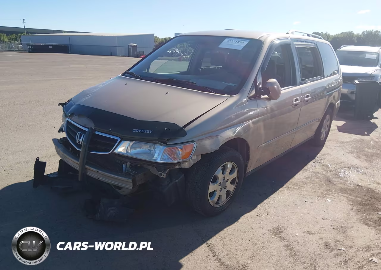 2002 Honda Odyssey Ex VIN:2HKRL18602H504891 - 2