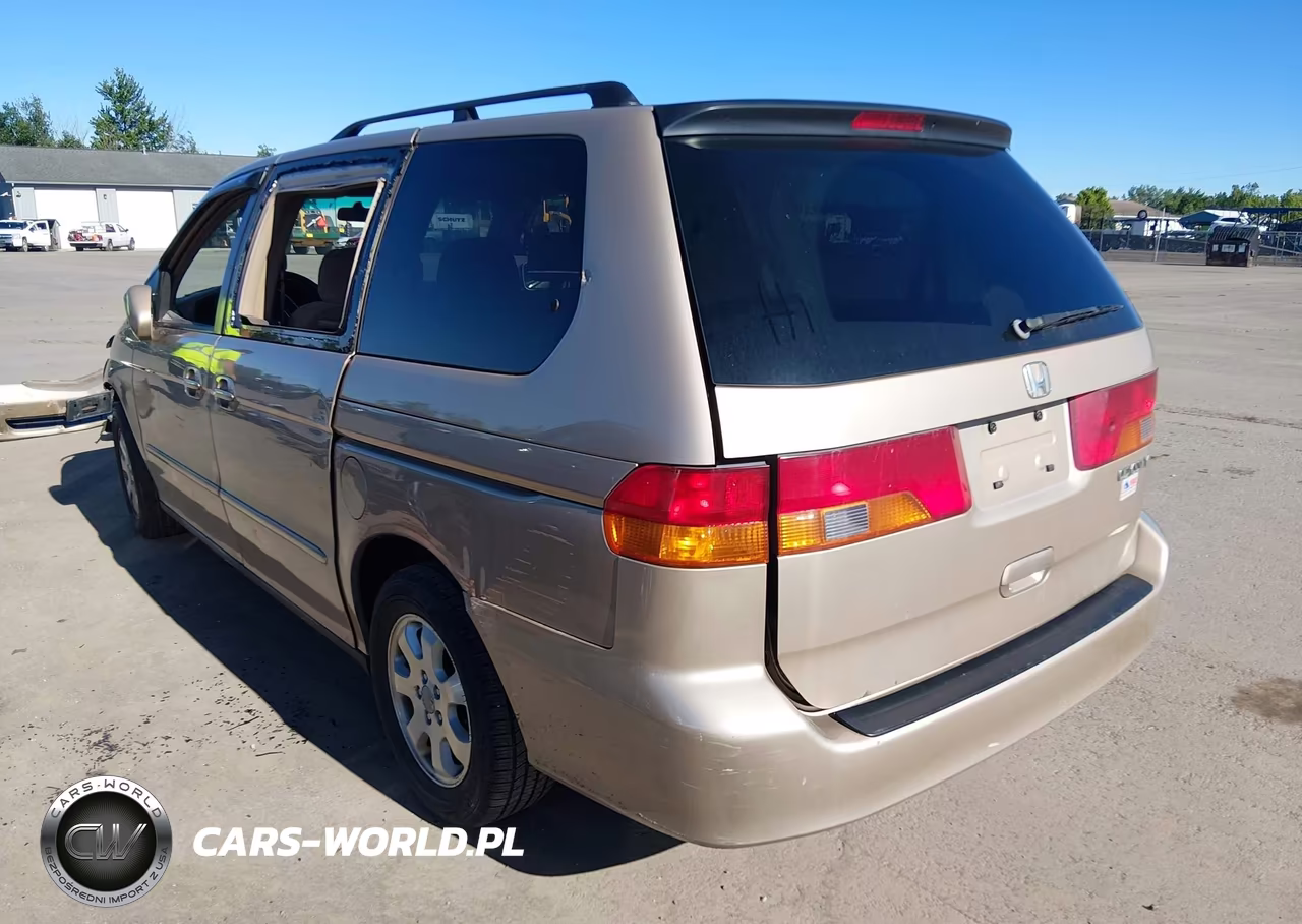 2002 Honda Odyssey Ex VIN:2HKRL18602H504891 - 3