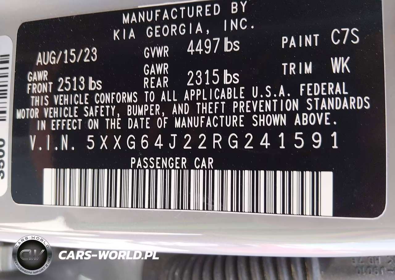 2024 Kia K5 Gt-Line VIN:5XXG64J22RG241591 - 9