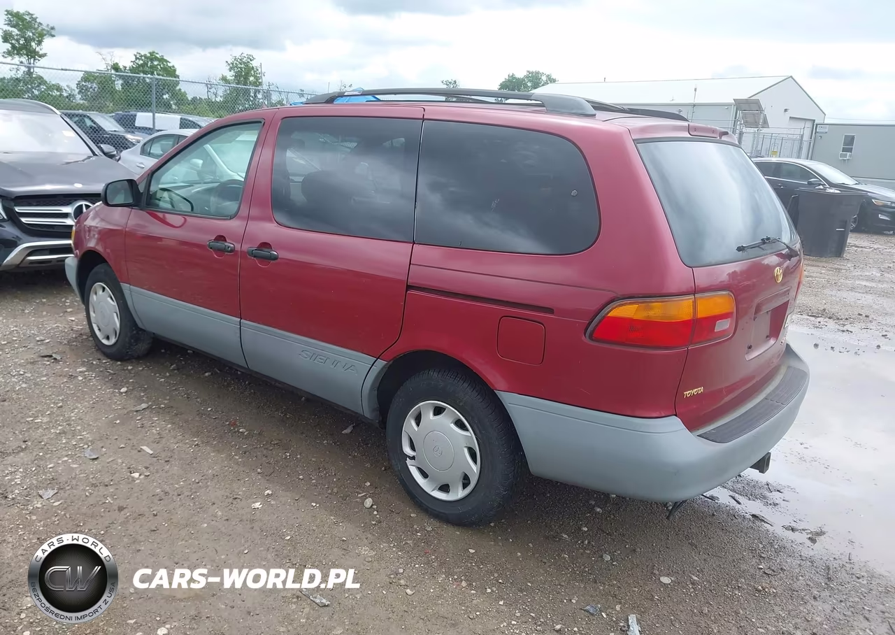 2000 Toyota Sienna Le VIN:4T3ZF13CXYU191547 - 3