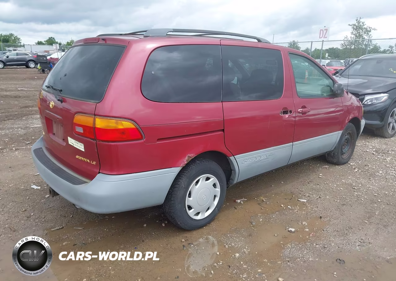 2000 Toyota Sienna Le VIN:4T3ZF13CXYU191547 - 4