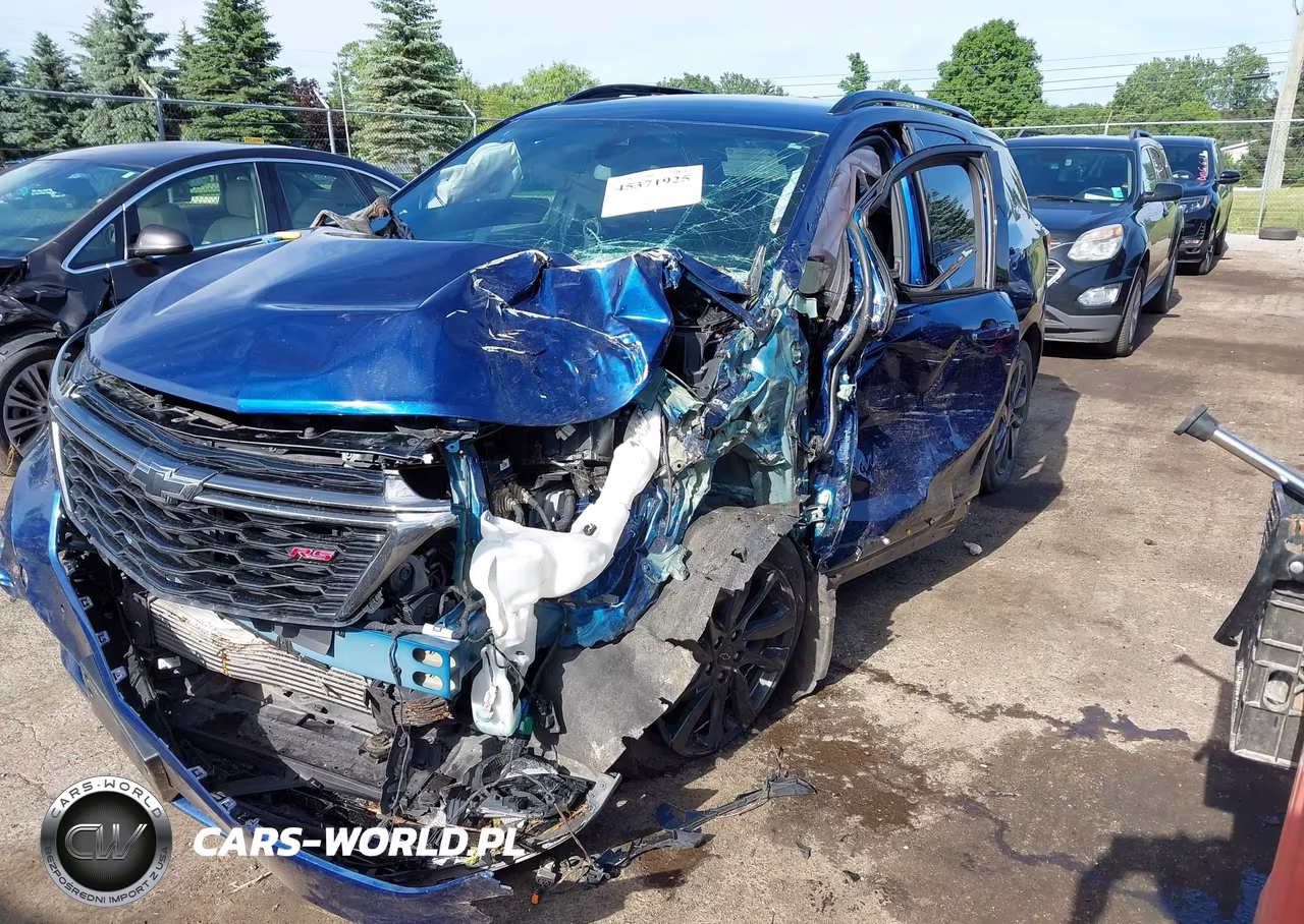 2022 Chevrolet Equinox Awd Rs VIN:3GNAXWEV1NS243914 - 2