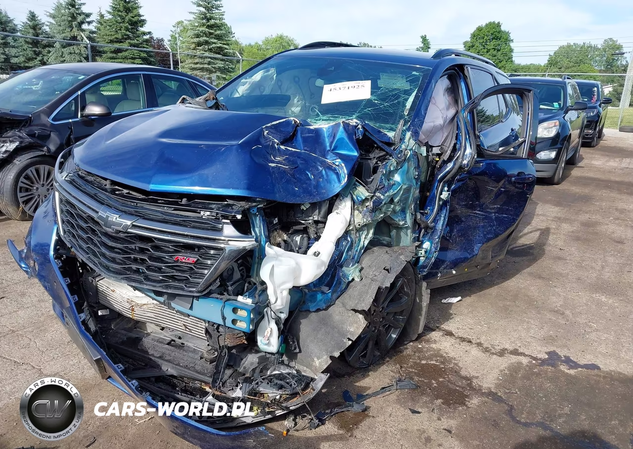 2022 Chevrolet Equinox Awd Rs VIN:3GNAXWEV1NS243914 - 6