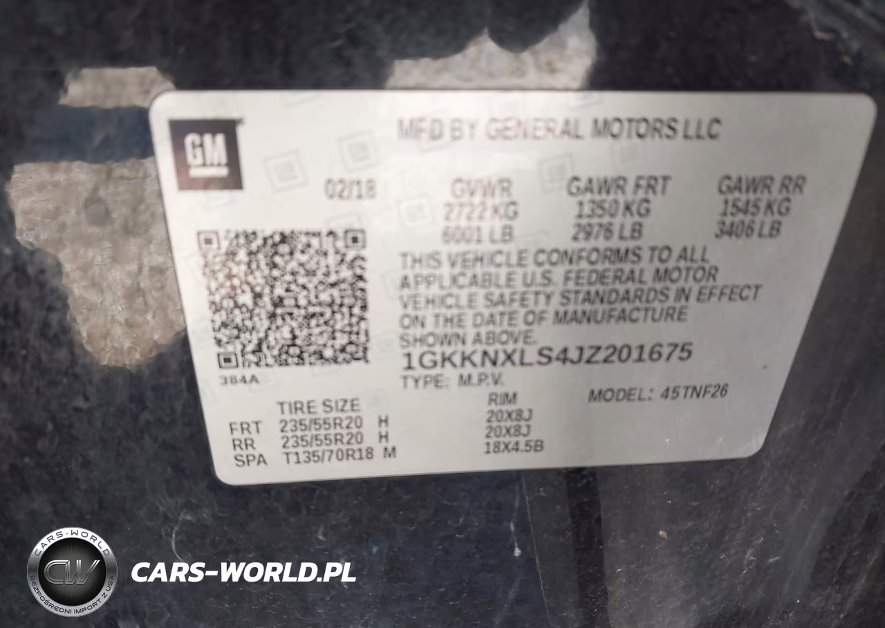 2018 GMC Acadia Denali VIN:1GKKNXLS4JZ201675 - 9
