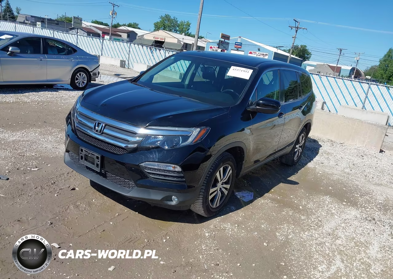 2017 Honda Pilot Ex-L VIN:5FNYF6H56HB005222 - 2
