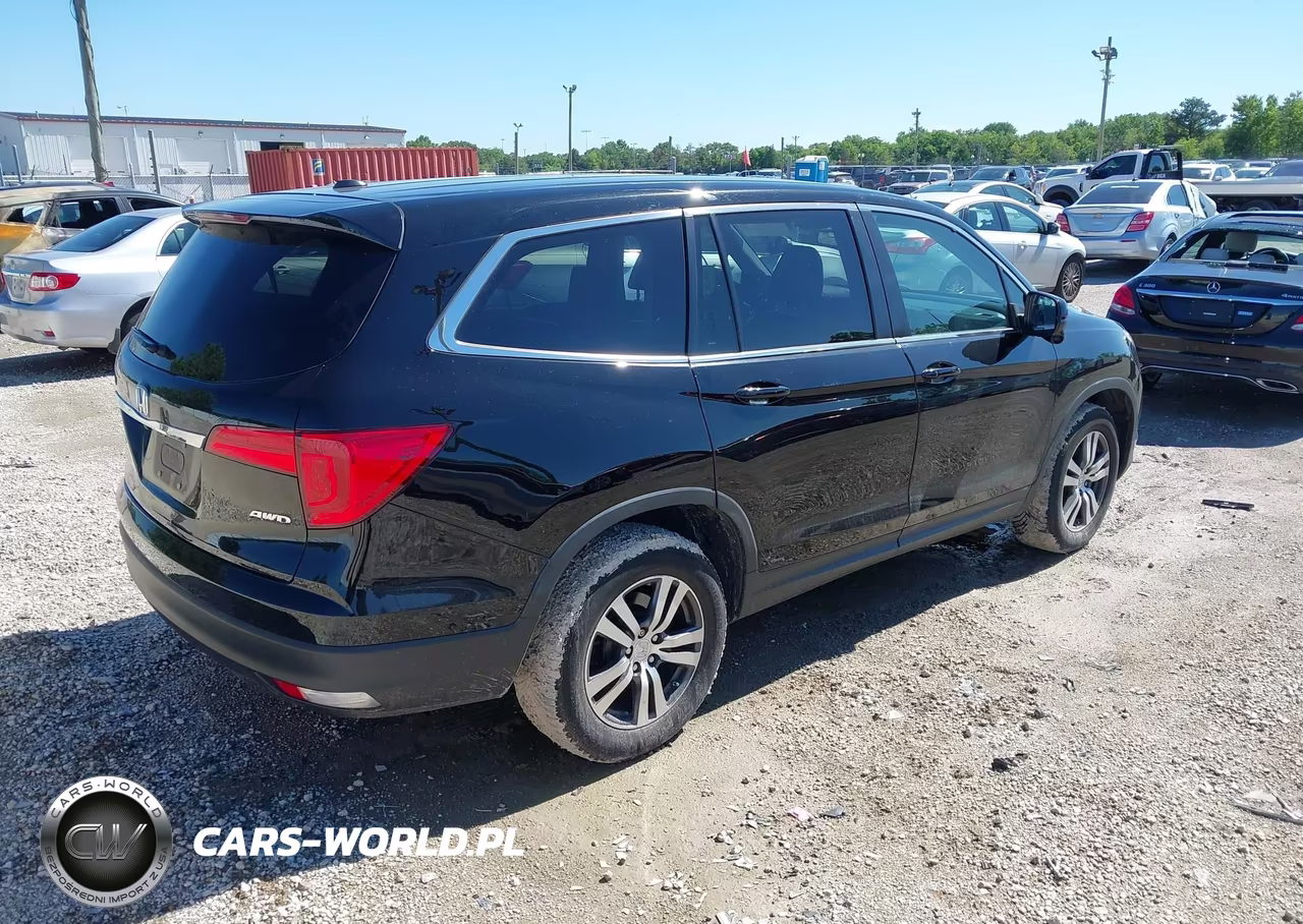 2017 Honda Pilot Ex-L VIN:5FNYF6H56HB005222 - 4