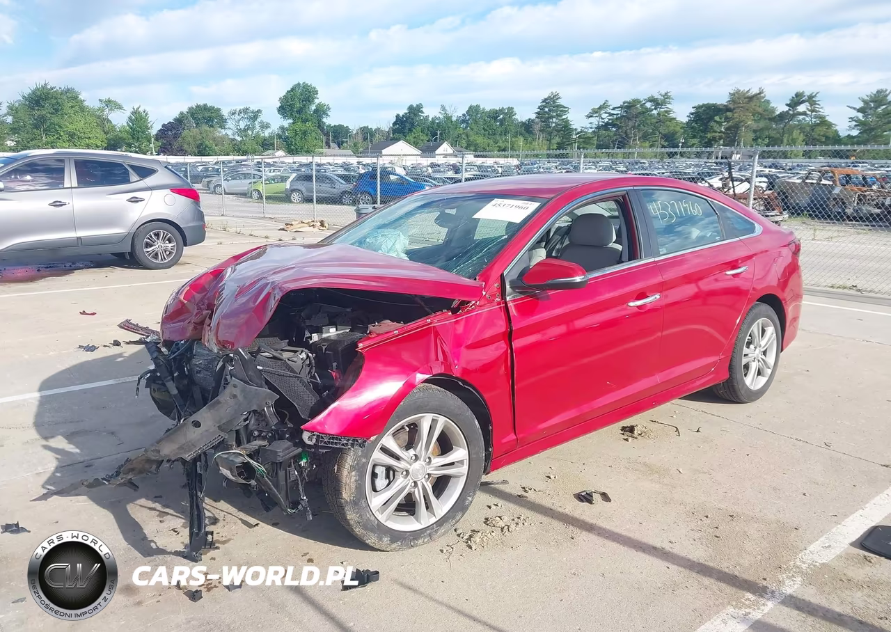 2018 Hyundai Sonata Sel+ VIN:5NPE34AFXJH720238 - 2