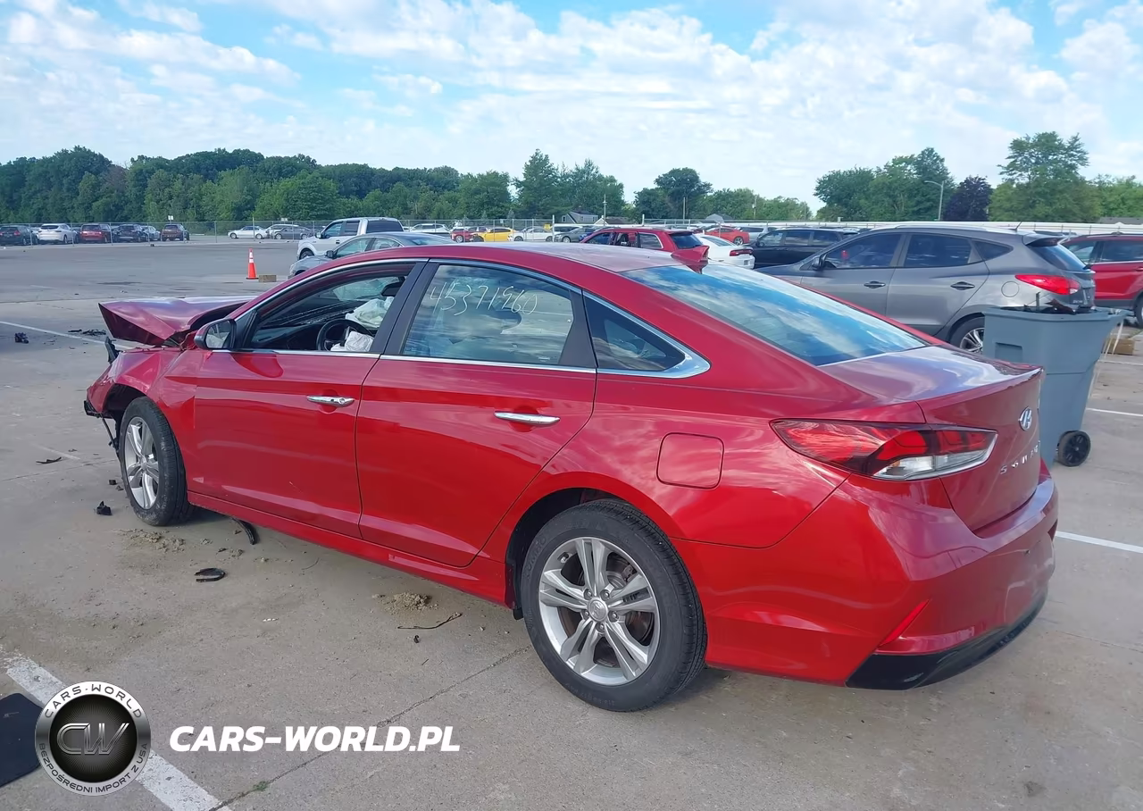 2018 Hyundai Sonata Sel+ VIN:5NPE34AFXJH720238 - 3