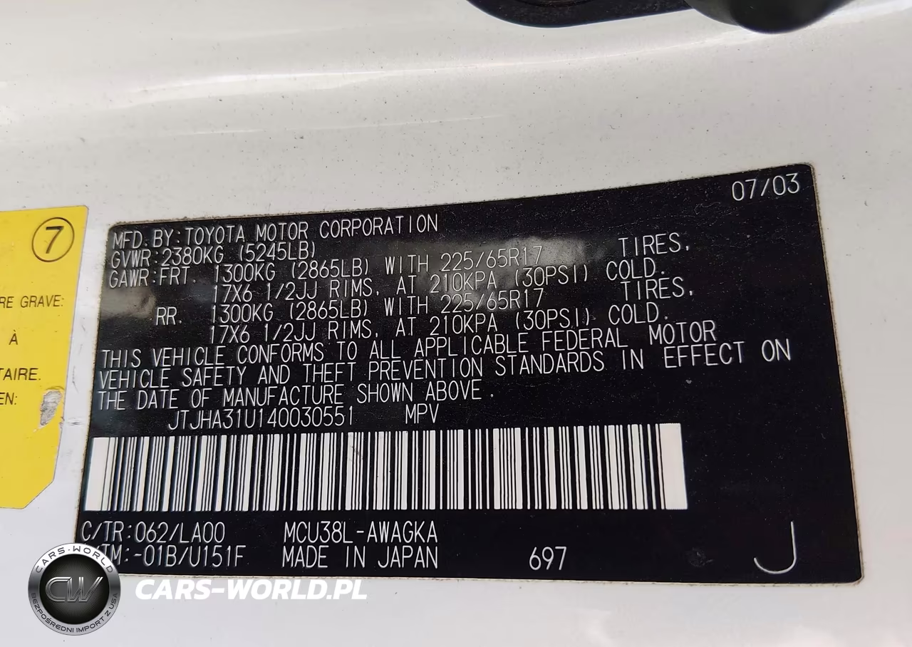 2004 Lexus Rx 330 VIN:JTJHA31U140030551 - 9