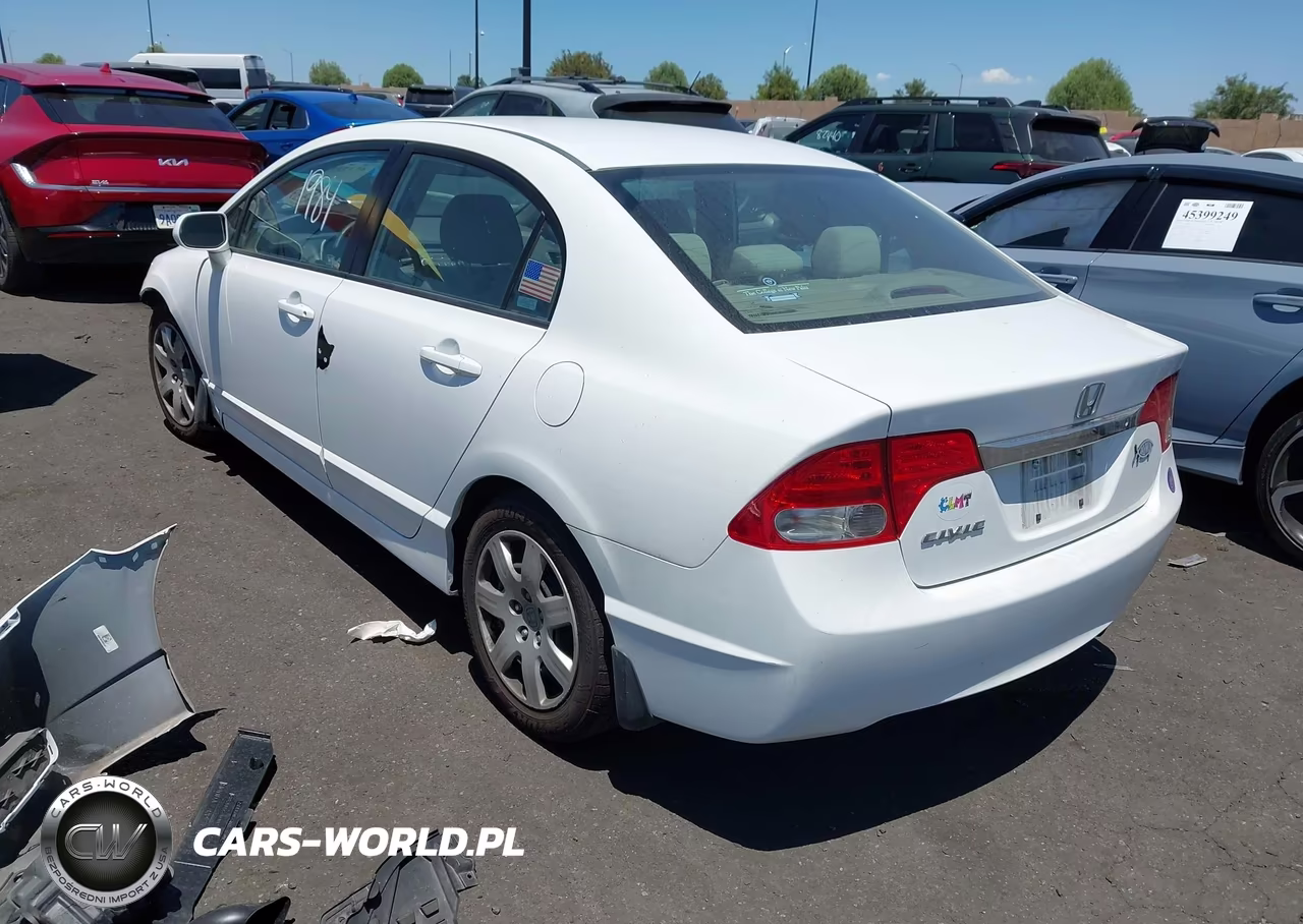 2009 Honda Civic Lx VIN:2HGFA165X9H304351 - 3