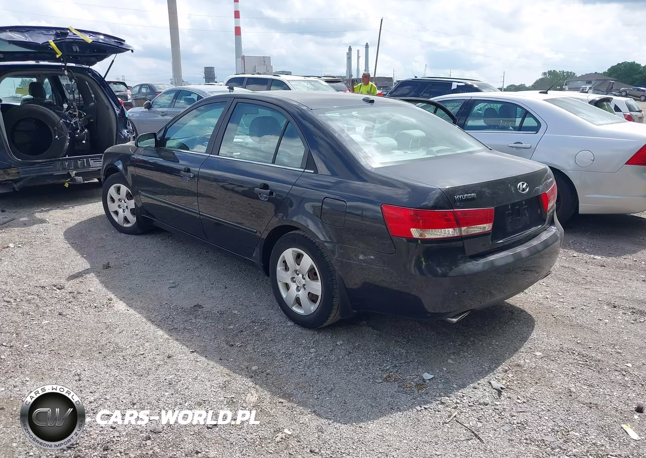 2008 Hyundai Sonata Gls V6 VIN:5NPET46F18H334648 - 3