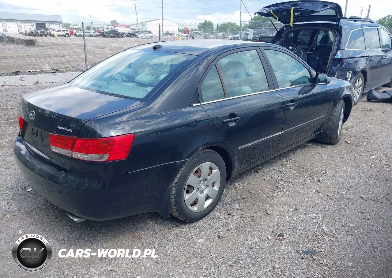 2008 Hyundai Sonata Gls V6 VIN:5NPET46F18H334648 - 4