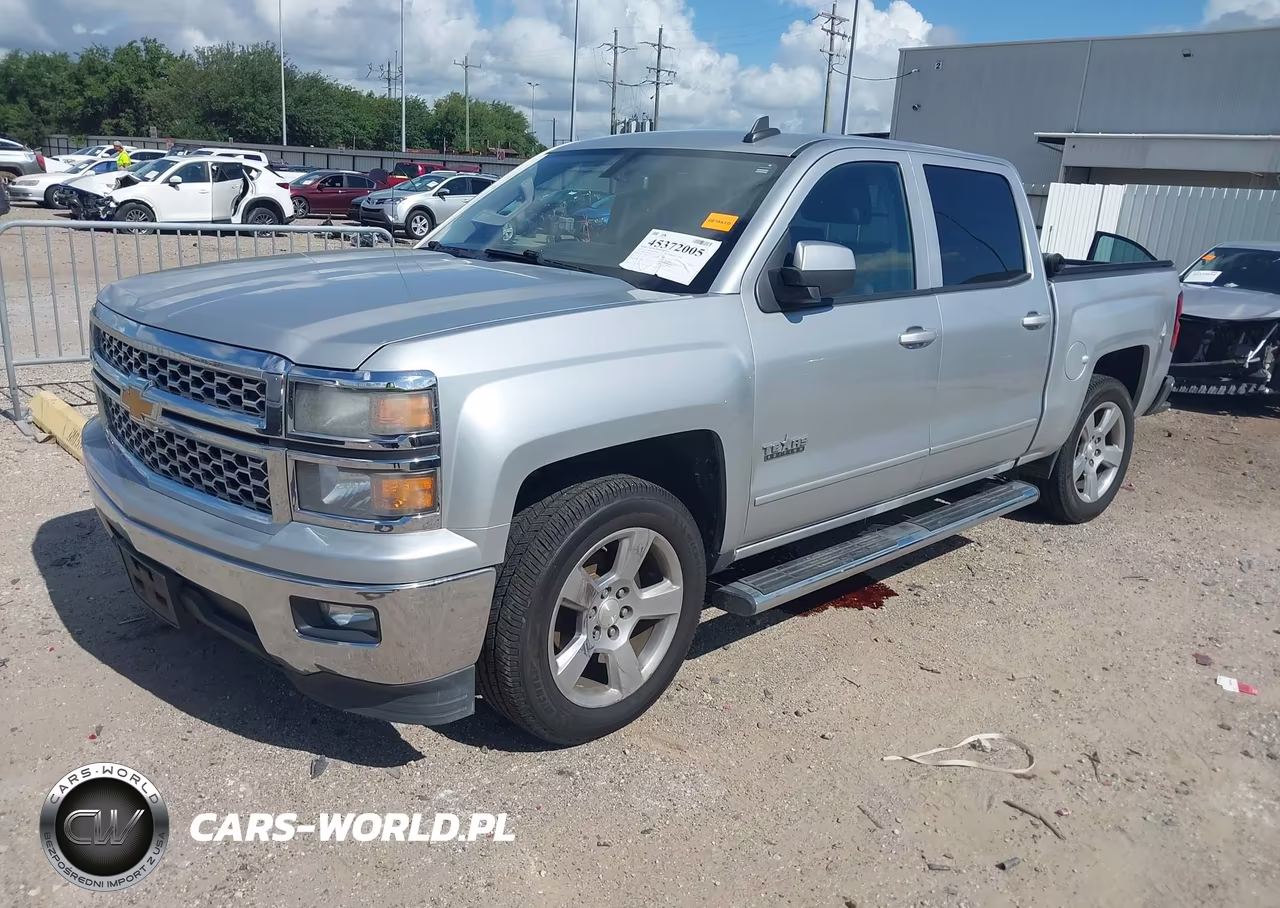 2015 Chevrolet Silverado 1500 1Lt VIN:3GCPCREC4FG327731 - 2