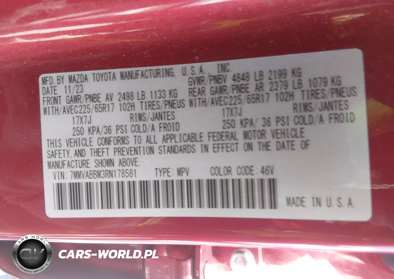 2024 Mazda Cx-50 2.5 S Preferred VIN:7MMVABBM3RN178581 - 9
