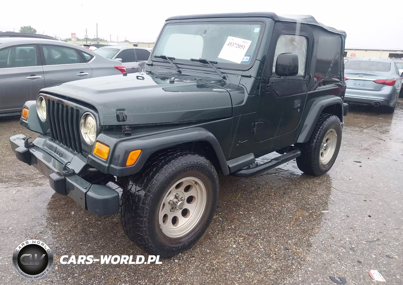 2003 Jeep Wrangler Sport VIN:1J4FA49S43P348280 - 2