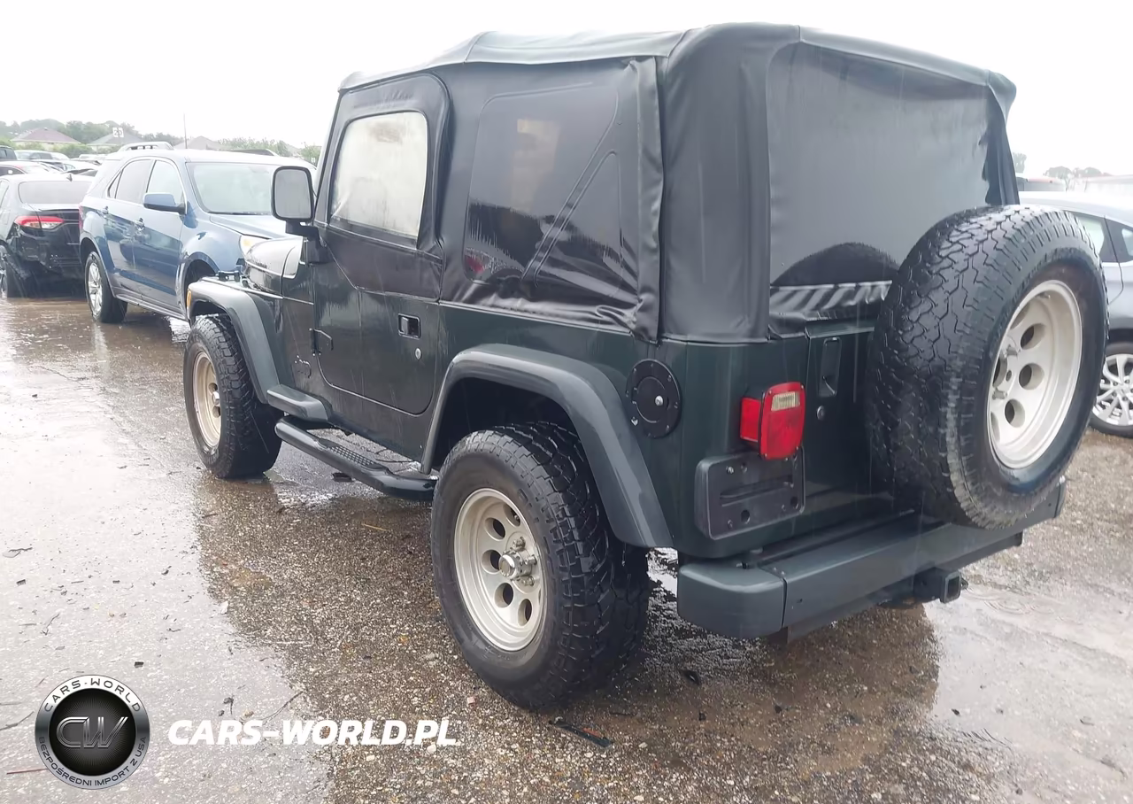 2003 Jeep Wrangler Sport VIN:1J4FA49S43P348280 - 3