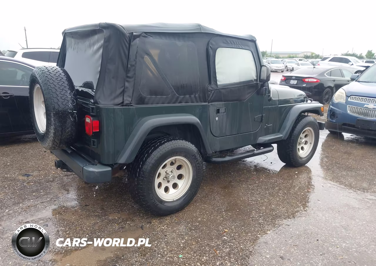 2003 Jeep Wrangler Sport VIN:1J4FA49S43P348280 - 4