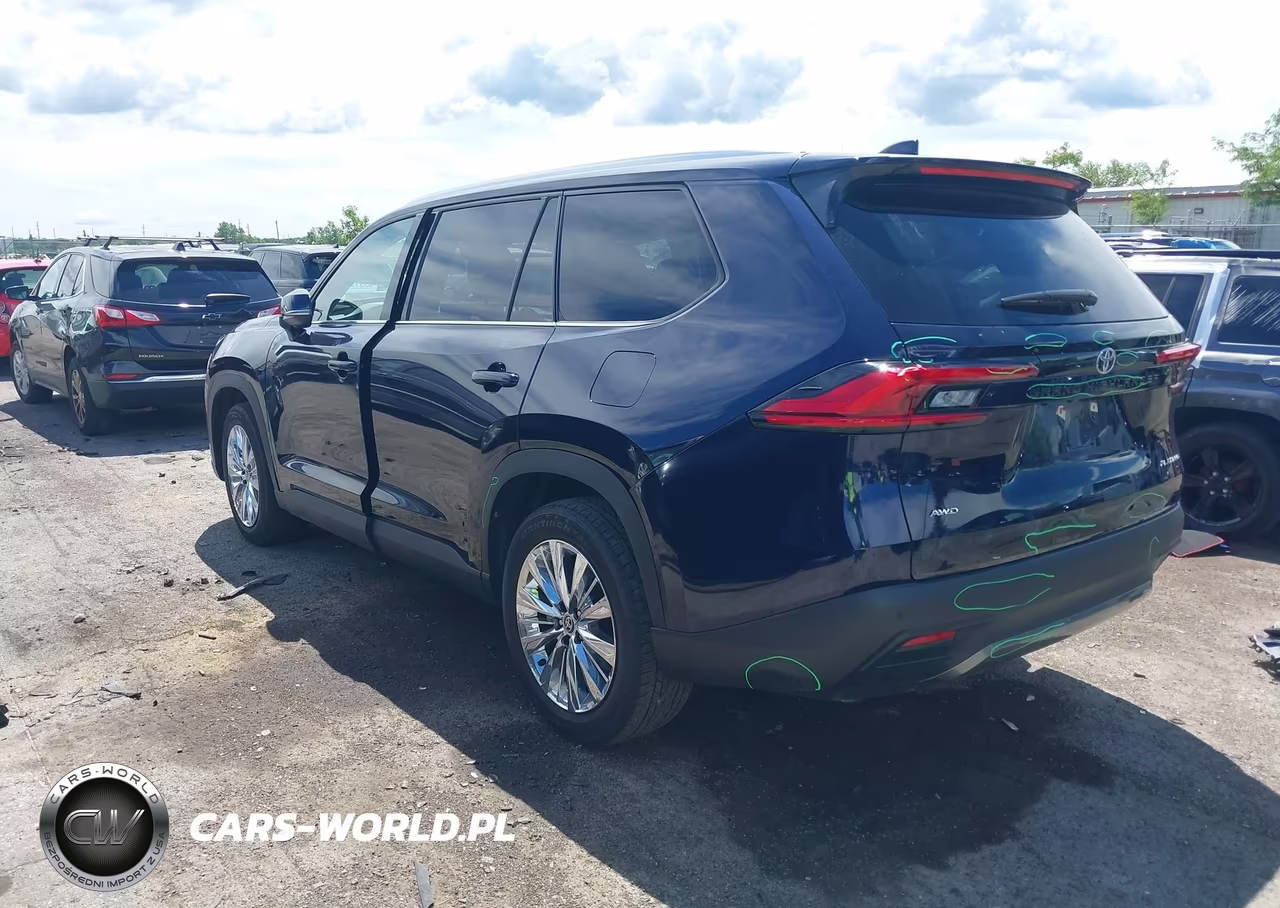 2024 Toyota Grand Highlander Platinum VIN:5TDAAAB56RS060083 - 3