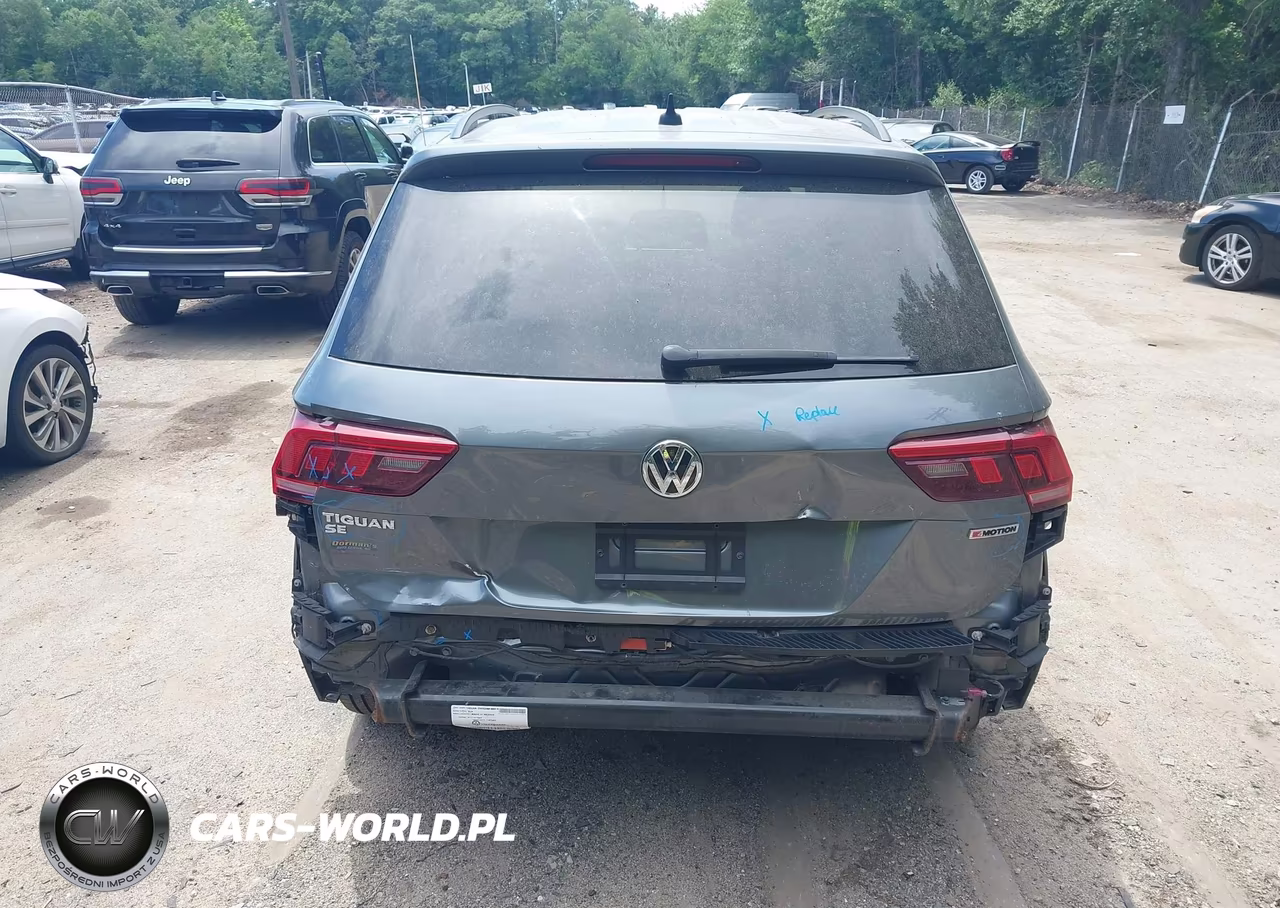2020 Volkswagen Tiguan 2.0T Se-2.0T Se R-Line Black-2.0T Sel VIN:3VV2B7AX1LM087000 - 17