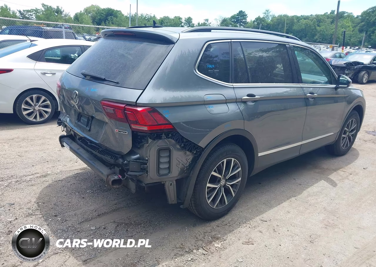 2020 Volkswagen Tiguan 2.0T Se-2.0T Se R-Line Black-2.0T Sel VIN:3VV2B7AX1LM087000 - 4