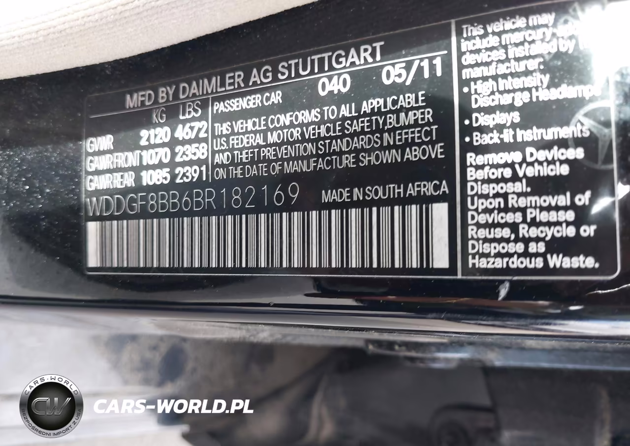 2011 Mercedes-Benz C 300 Luxury 4Matic-Sport 4Matic VIN:WDDGF8BB6BR182169 - 9
