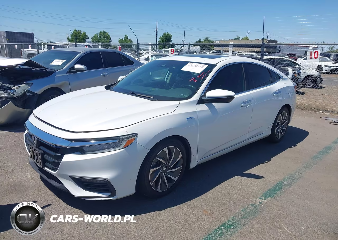 2019 Honda Insight Touring VIN:19XZE4F95KE027839 - 2