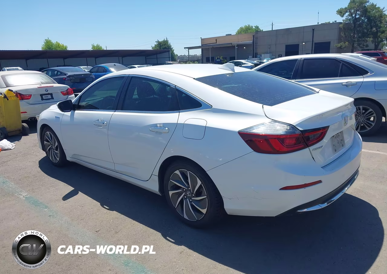 2019 Honda Insight Touring VIN:19XZE4F95KE027839 - 3