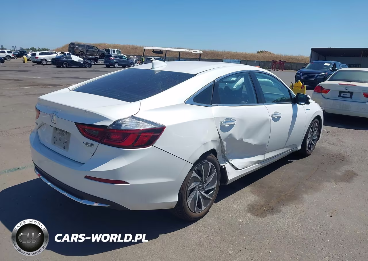 2019 Honda Insight Touring VIN:19XZE4F95KE027839 - 4