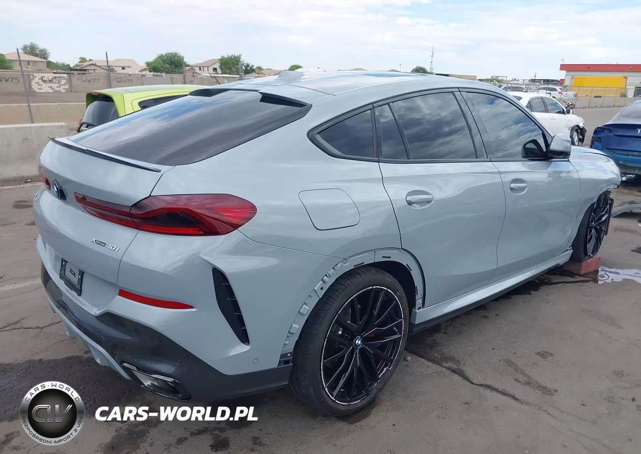 2025 BMW X6 xDrive40I VIN:5UX33EX01S9W31814 - 4