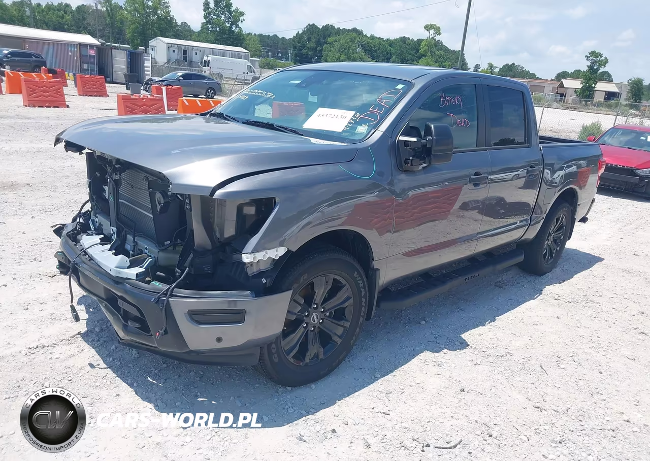 2024 Nissan Titan Sv 4X2 VIN:1N6AA1EFXRN103587 - 2