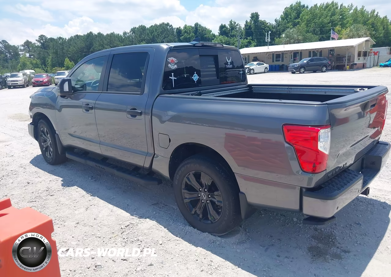 2024 Nissan Titan Sv 4X2 VIN:1N6AA1EFXRN103587 - 3