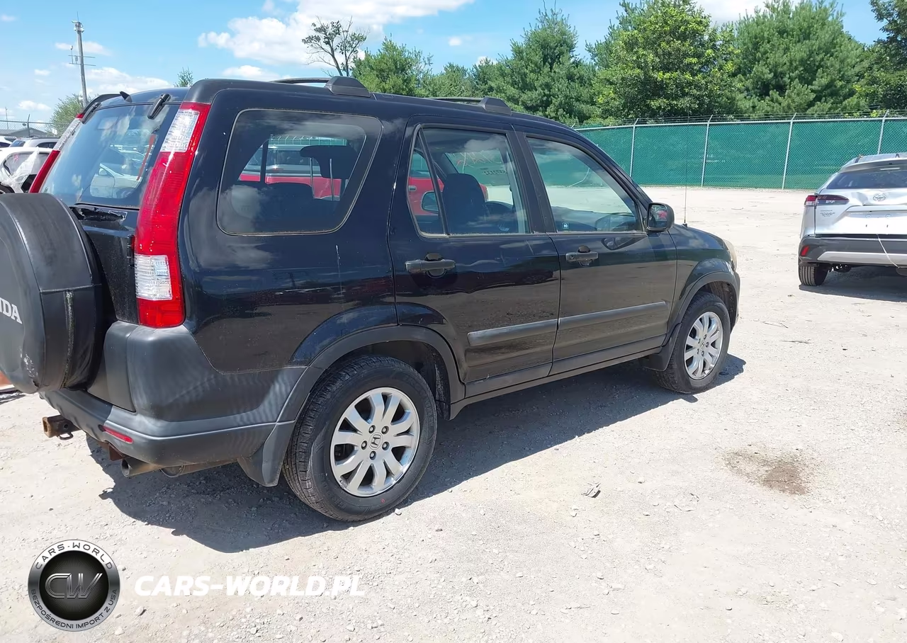 2006 Honda Cr-V Lx VIN:SHSRD78516U404223 - 4