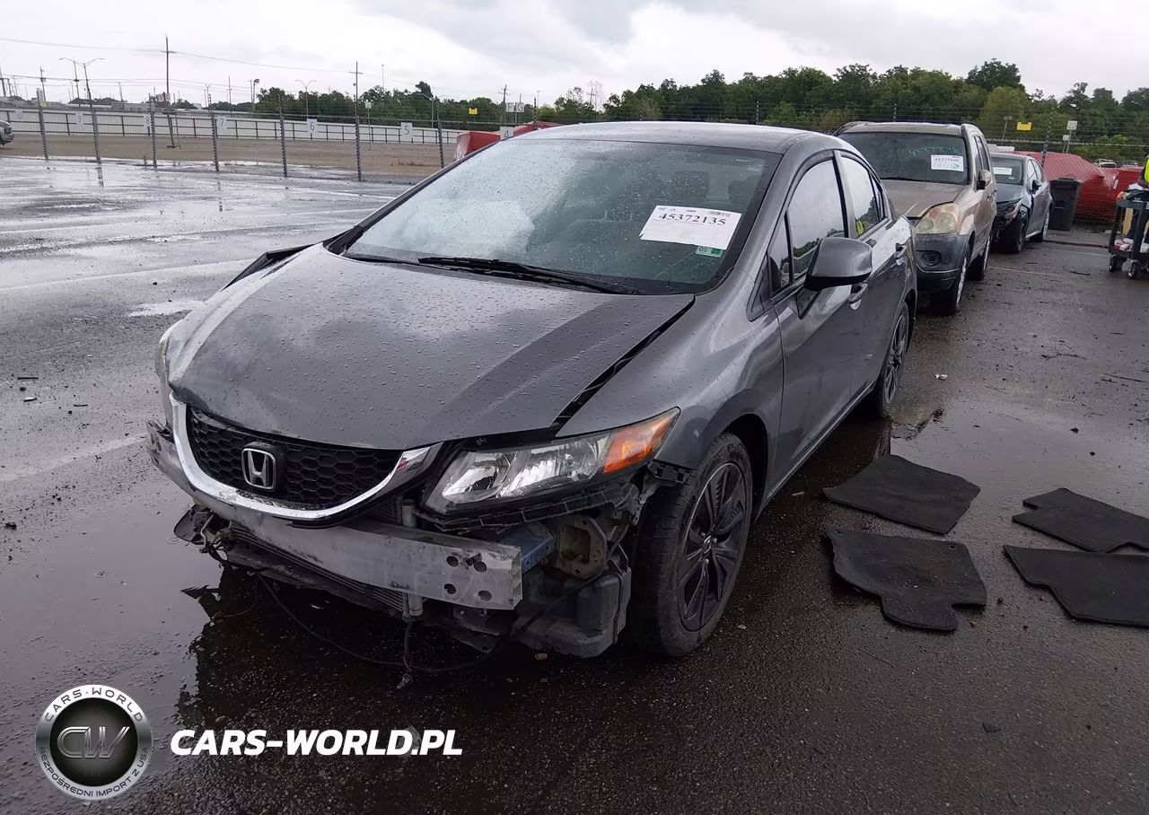 2013 Honda Civic Lx VIN:19XFB2F5XDE046208 - 2