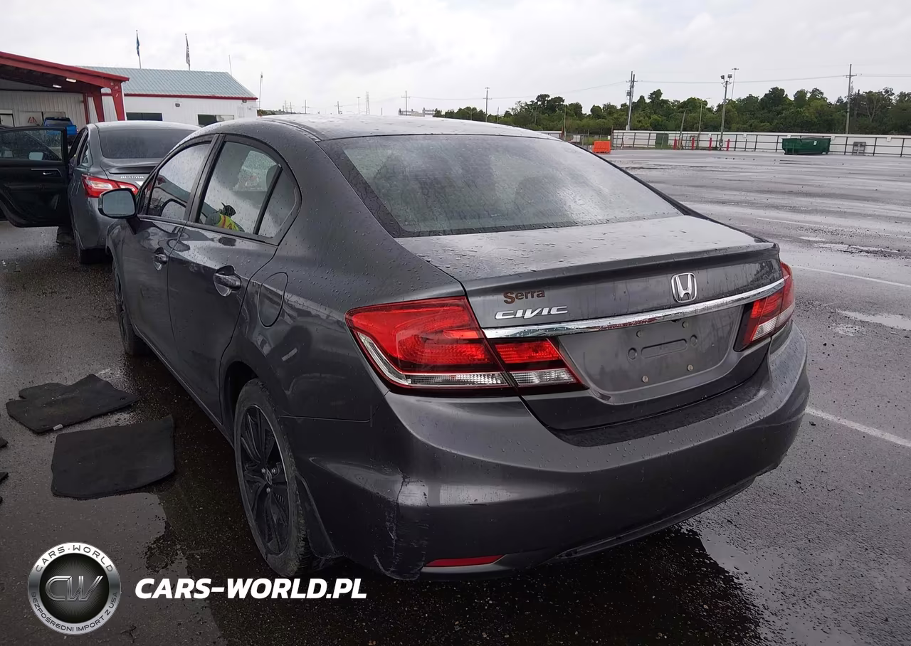 2013 Honda Civic Lx VIN:19XFB2F5XDE046208 - 3