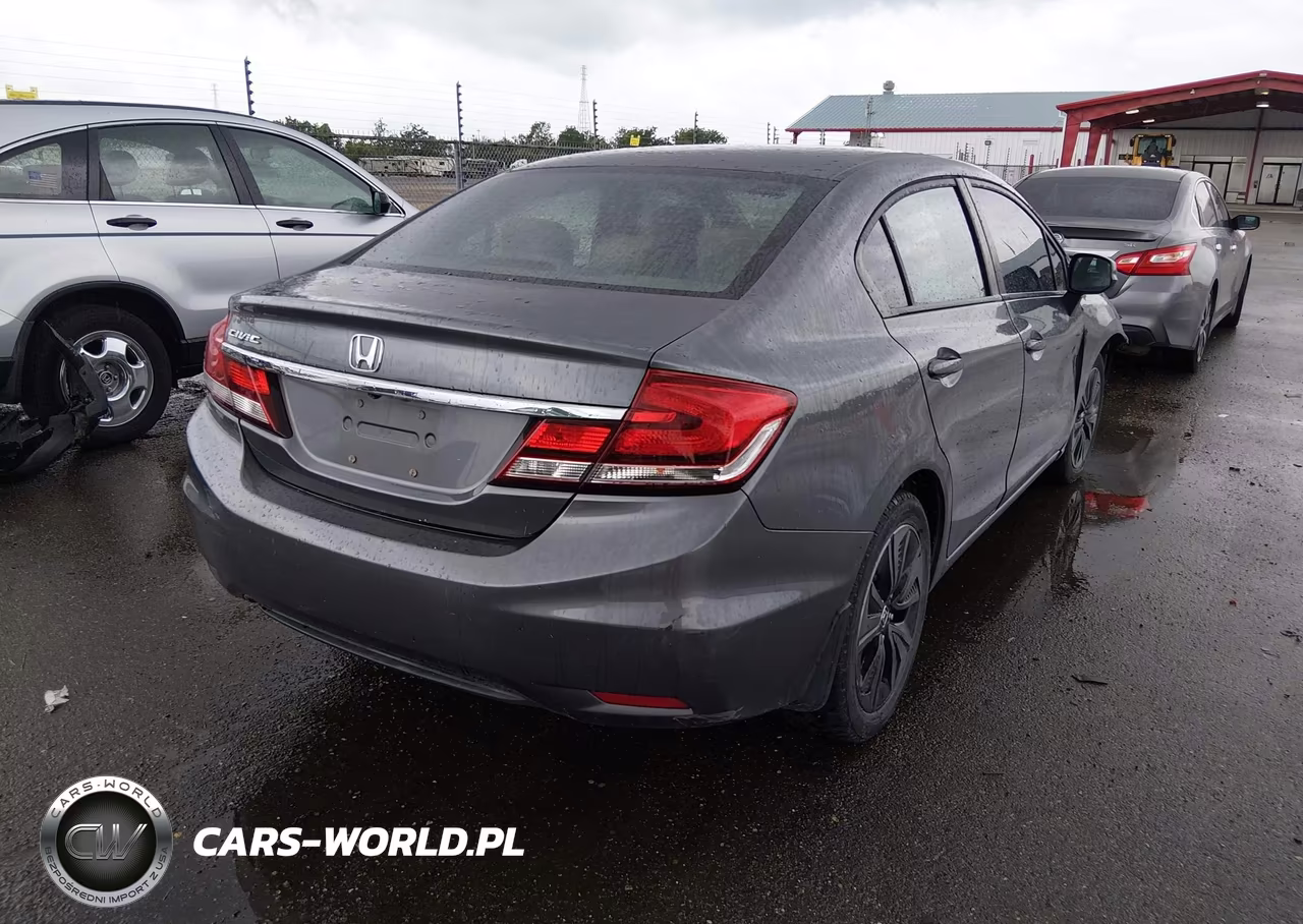 2013 Honda Civic Lx VIN:19XFB2F5XDE046208 - 4