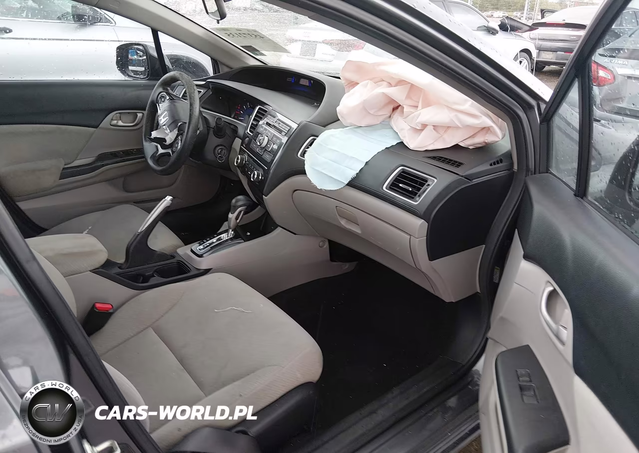 2013 Honda Civic Lx VIN:19XFB2F5XDE046208 - 5