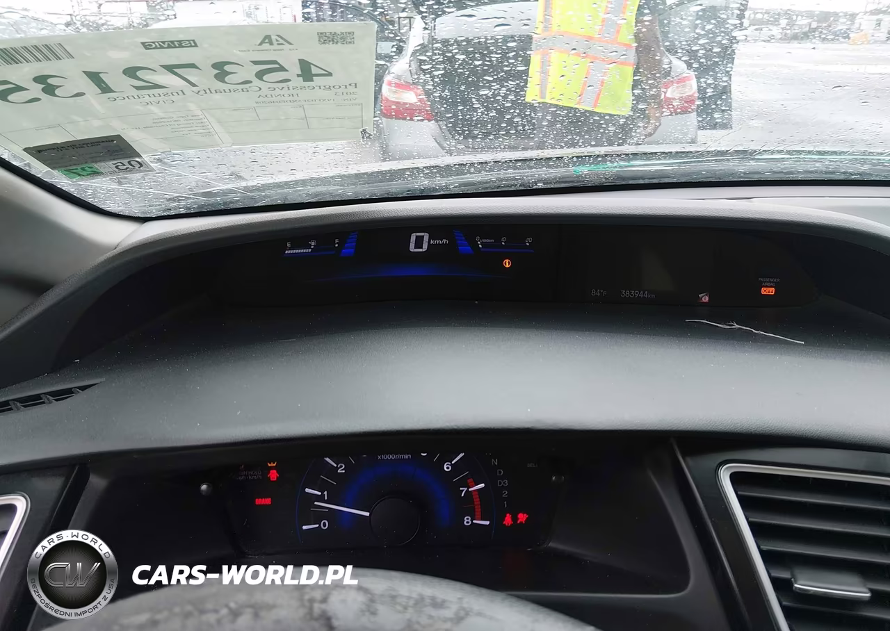 2013 Honda Civic Lx VIN:19XFB2F5XDE046208 - 7