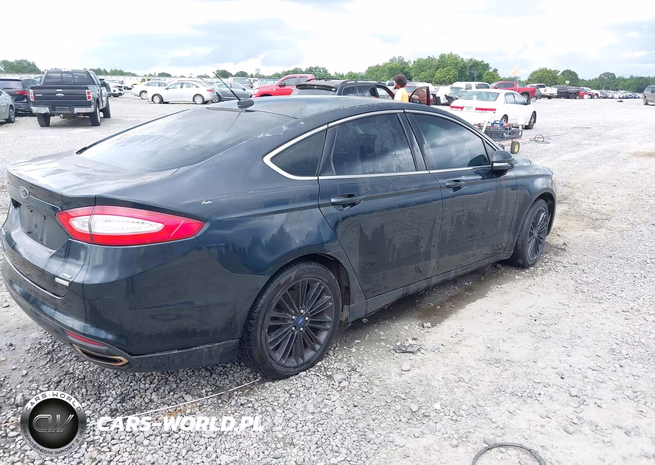 2014 Ford Fusion Se VIN:3FA6P0H9XER246656 - 4
