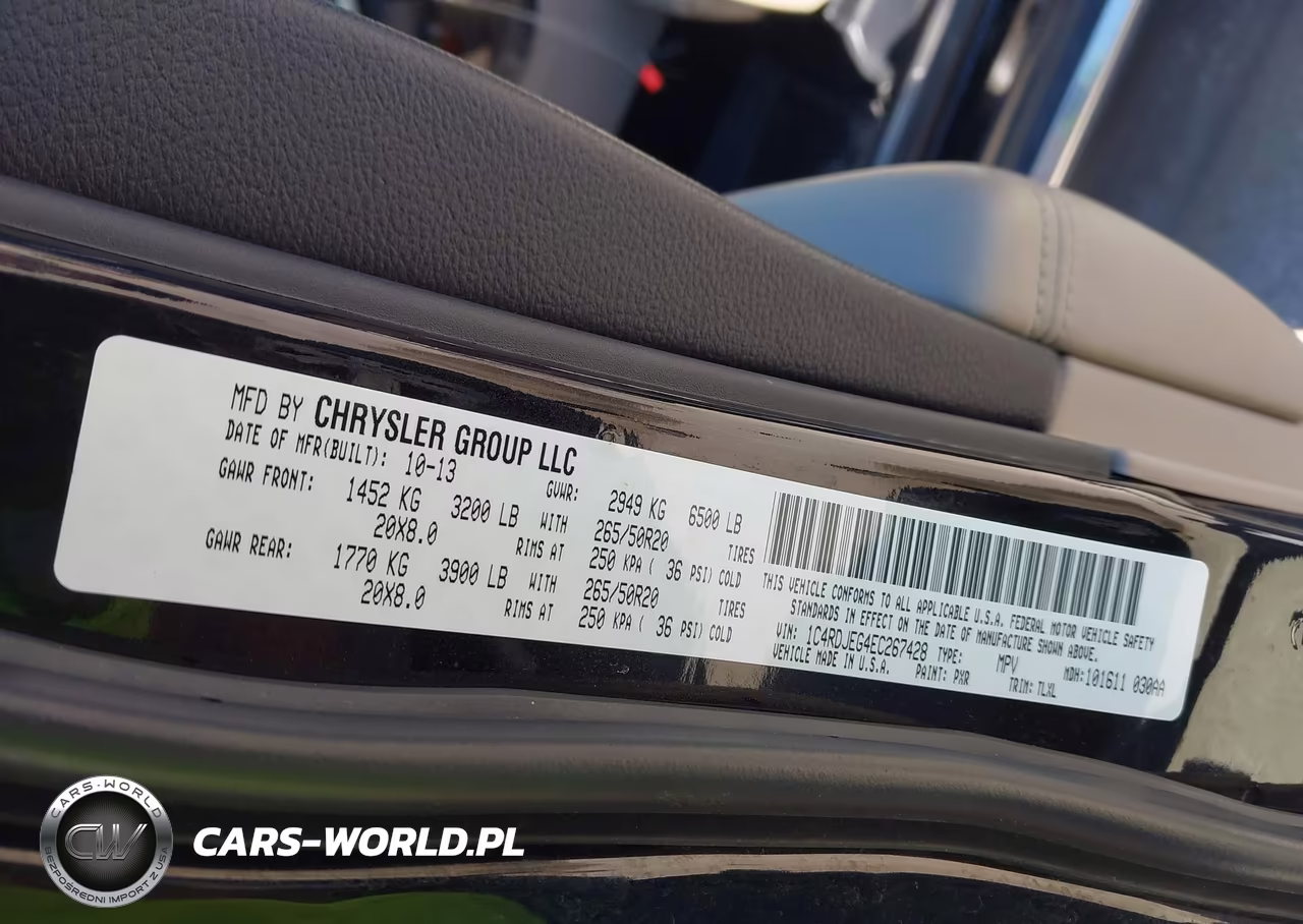2014 Dodge Durango Citadel VIN:1C4RDJEG4EC267428 - 9