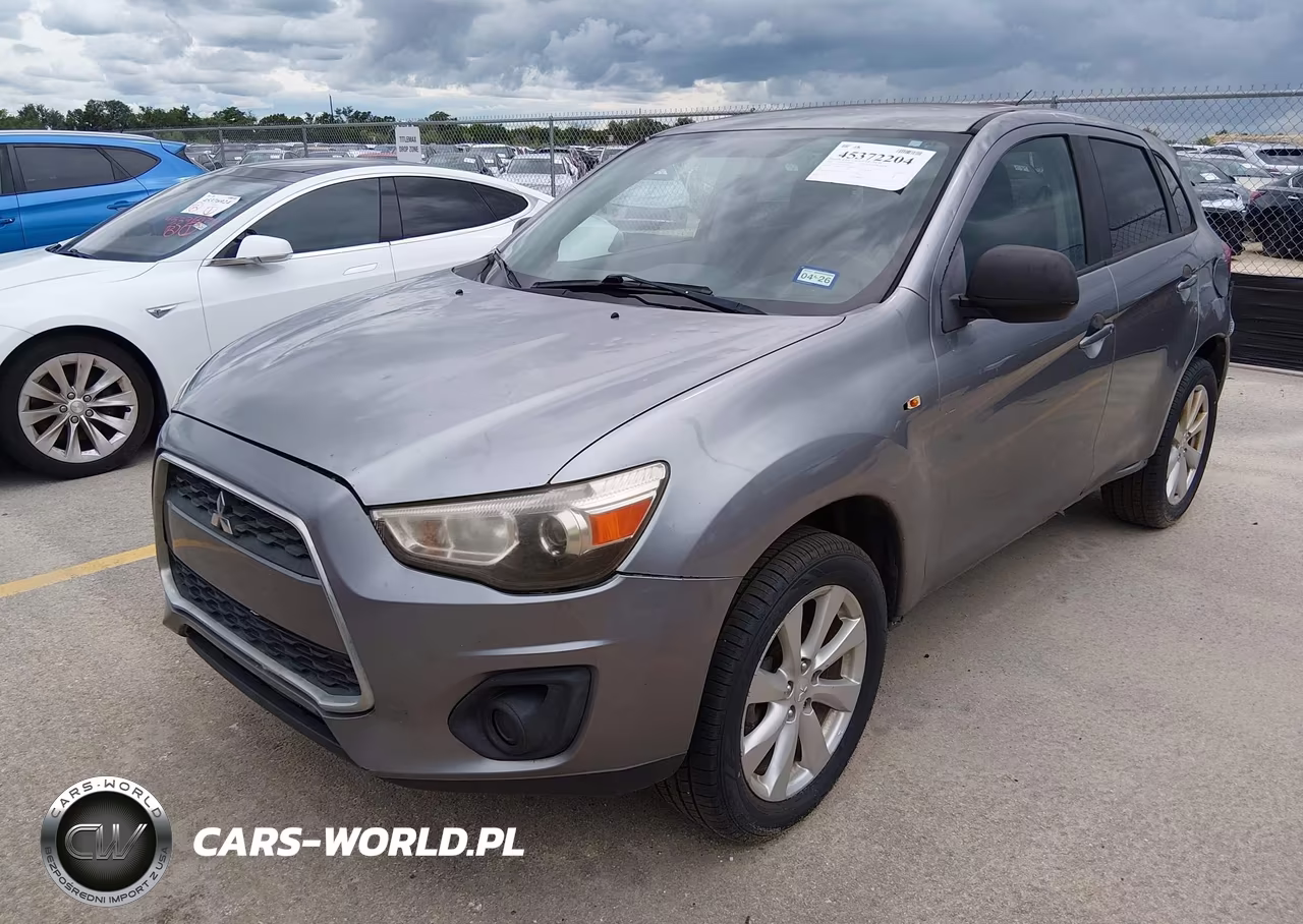 2015 Mitsubishi Outlander Sport Es VIN:4A4AP3AU4FE022851 - 2