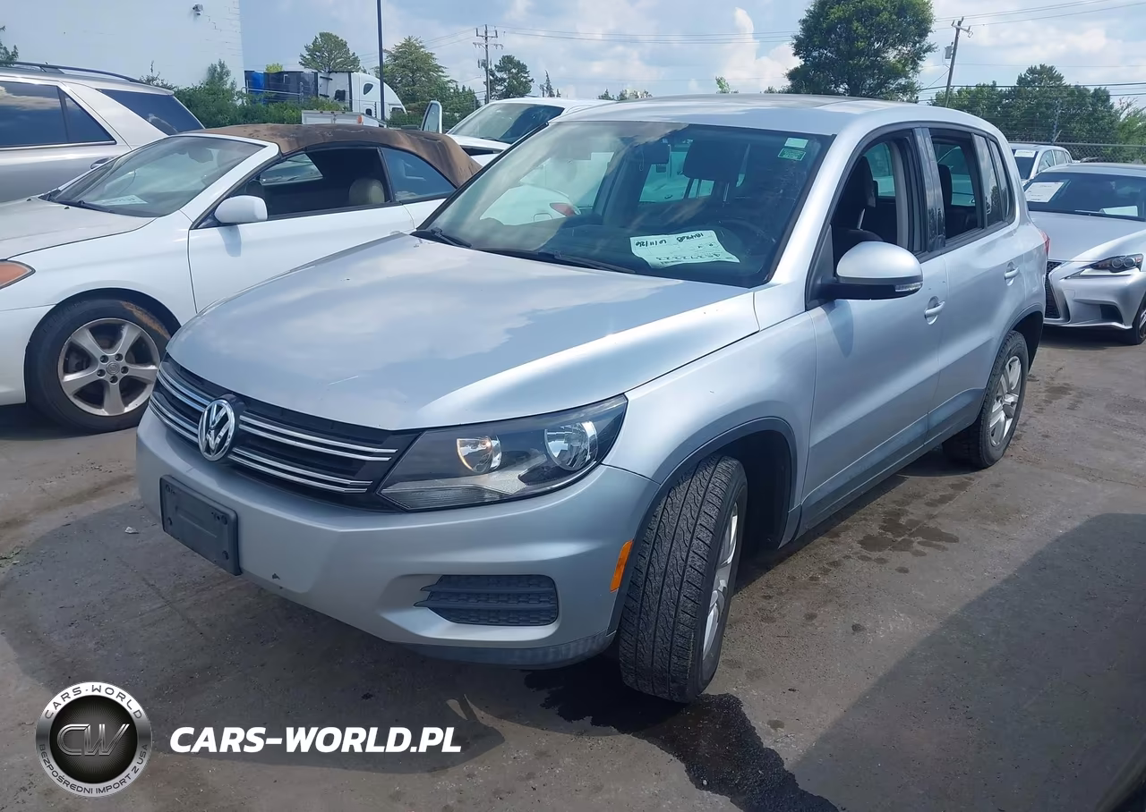 2013 Volkswagen Tiguan S VIN:WVGBV7AX2DW548398 - 2
