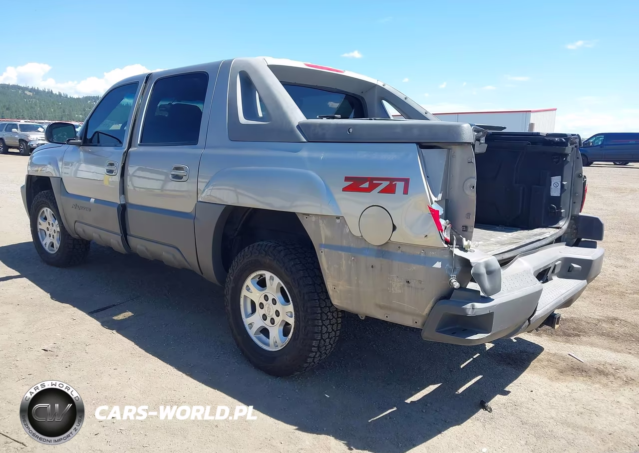 2002 Chevrolet Avalanche 1500 VIN:3GNEK13T82G180412 - 3