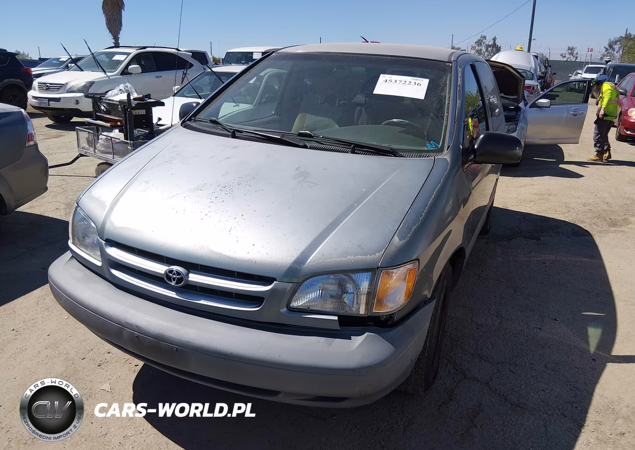 2000 Toyota Sienna Ce VIN:4T3ZF19C6YU211123 - 2