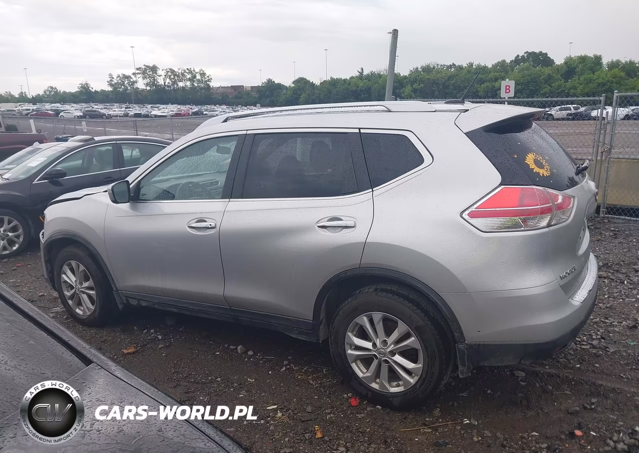 2015 Nissan Rogue Sv VIN:KNMAT2MT9FP511122 - 14