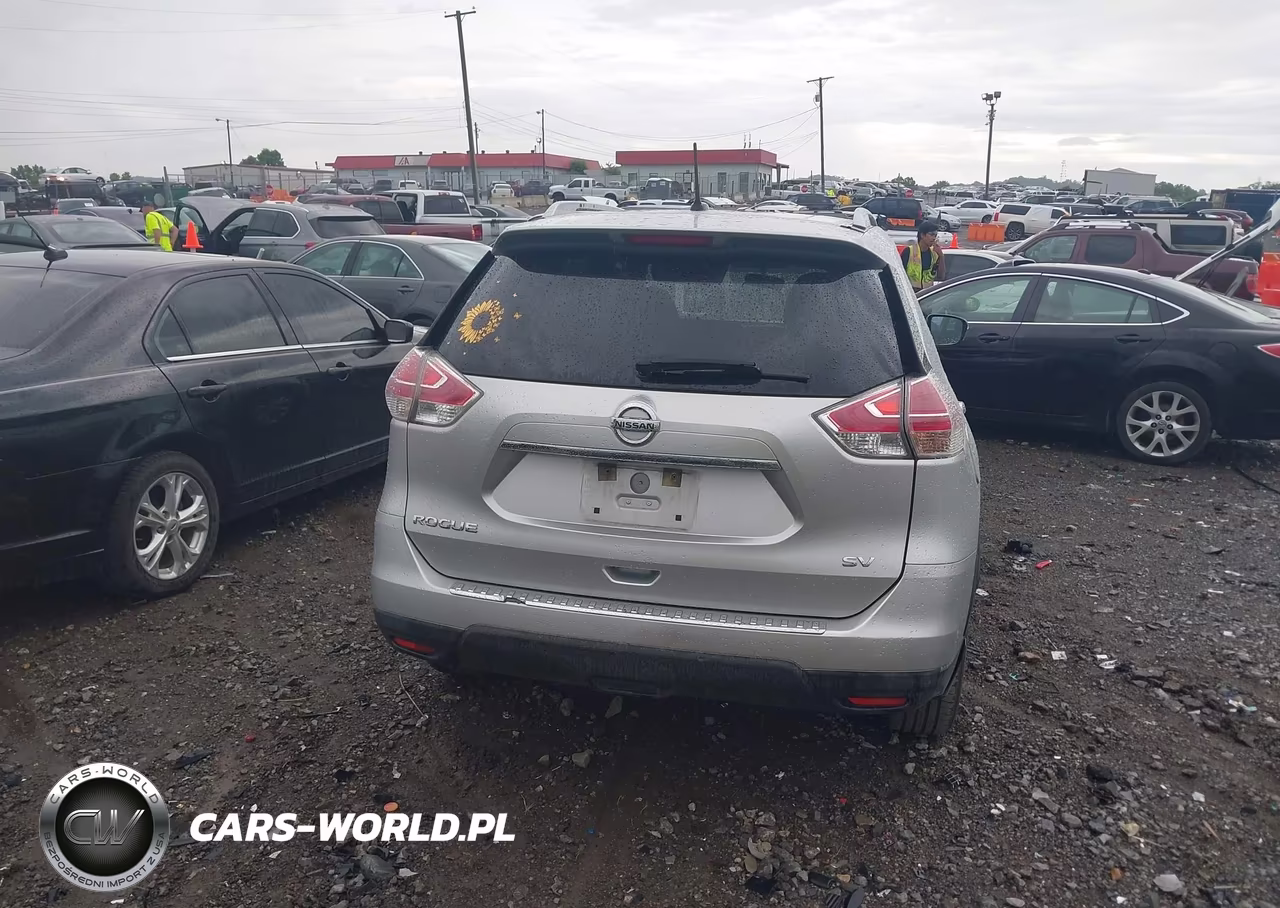 2015 Nissan Rogue Sv VIN:KNMAT2MT9FP511122 - 16