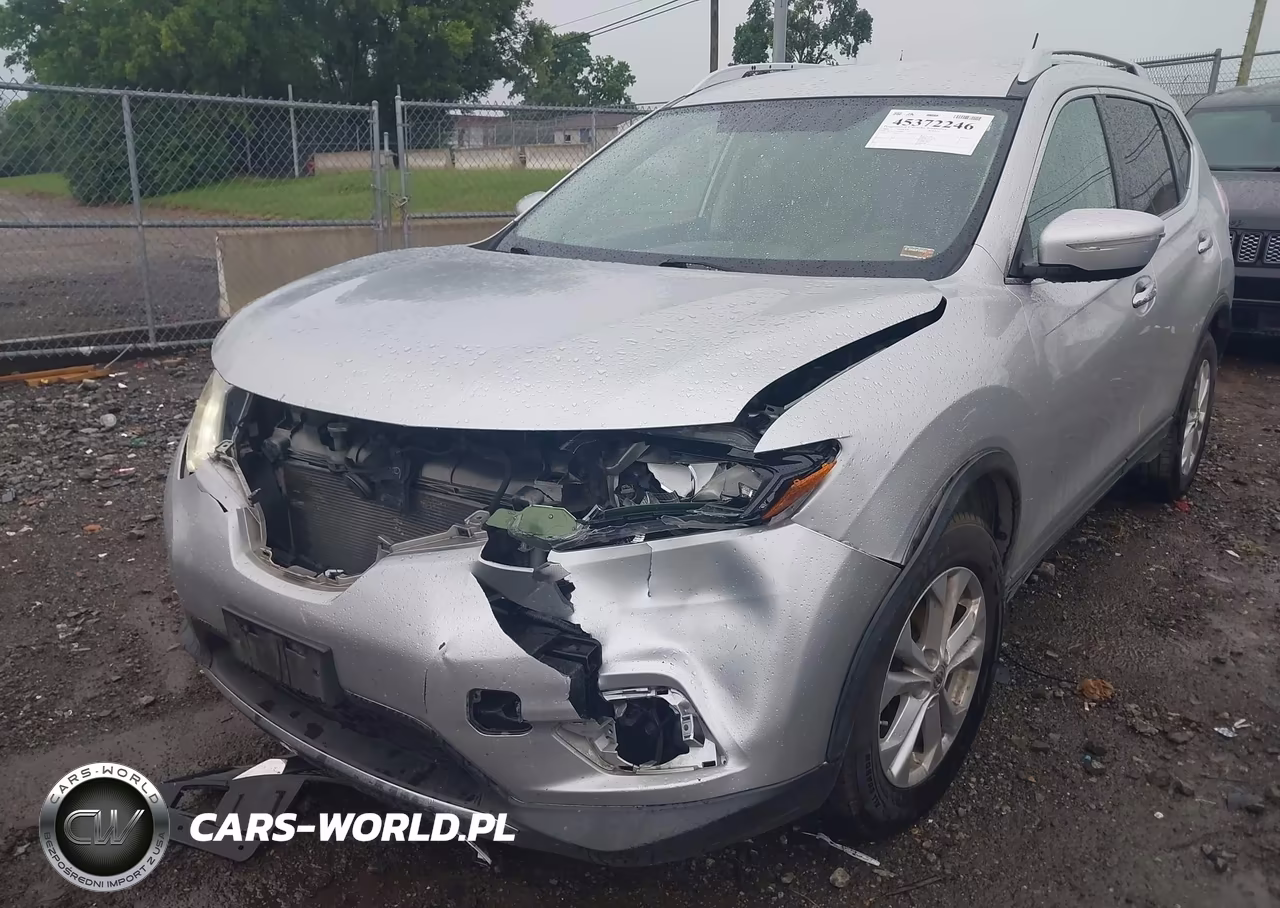 2015 Nissan Rogue Sv VIN:KNMAT2MT9FP511122 - 6