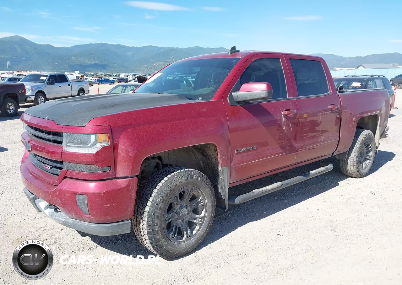 2018 Chevrolet Silverado 1500 2Lt VIN:3GCUKREC5JG187655 - 2