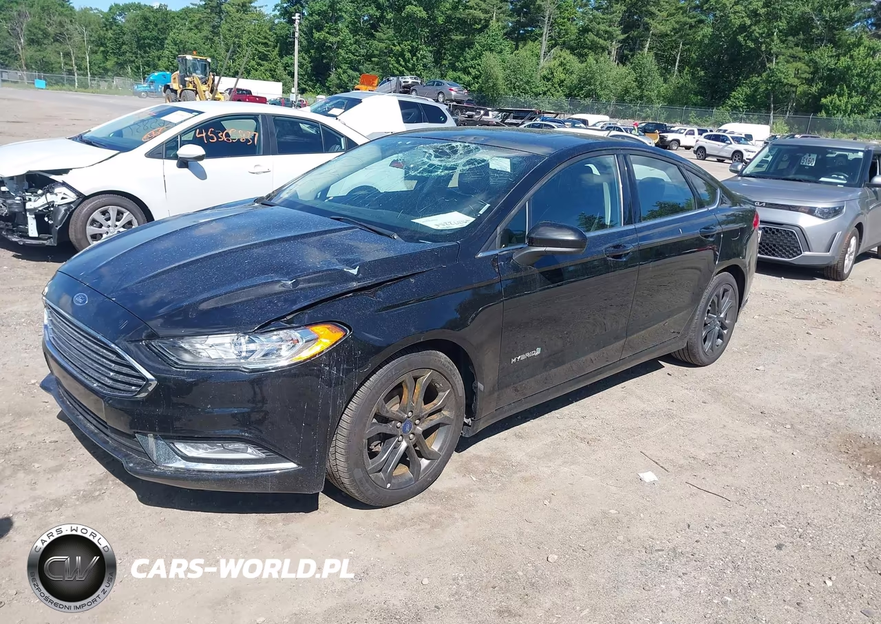 2018 Ford Fusion Se Hybrid VIN:3FA6P0LU6JR234025 - 2